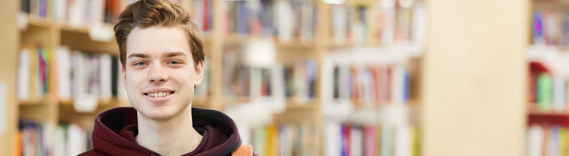 Étudiants d'une école secondaire privée de haut niveau au Canada